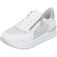 Remonte Sneaker in weiss/weiss kombi, Gr. 43