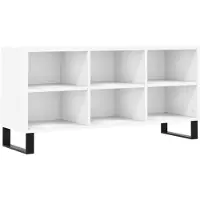 vidaXL TV-Schrank Weiß 103,5x30x50 cm Holzwerkstoff