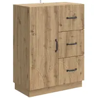 vidaXL Sideboard Artisan-Eiche 66 x 34,5 x 87 cm Holzwerkstoff