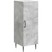 vidaXL Sideboard Betongrau 33 x 34,5 x 89,5 cm Holzwerkstoff