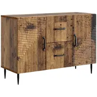 vidaXL Sideboard Altholz 89 x 34,5 x 60 cm Holzwerkstoff