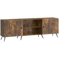 vidaXL TV-Schränk 150 x 31 x 50 cm Räuchereiche Holzwerkstoff