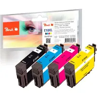 Peach PI200-272, Schwarz, Cyan, Magenta, Gelb, 13 ml, 9 ml, 4 Stück(e), Multipack