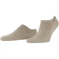 Falke ClimaWool Herren Füßlinge, 39-40, Beige, Uni, Schurwolle