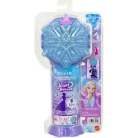Disney Frozen Anziehpuppe "Disney Die Eiskönigin Jewel Reveal, Eisläuferin Elsa", lila (bunt), Puppen, KinderH:32cm, Anziehpuppe, H:32cm