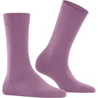 Falke Softmerino Damen Socken, 39-40, Rosa, Uni, Schurwolle