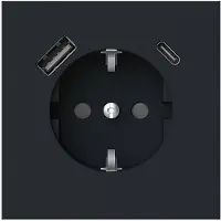 Busch-Jaeger Steckdose SCHUKO 20 EUCB2USBAC-45M USB-A+C Safety+
