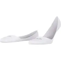 Falke Cool 24/7 Herren Füßlinge, 41-42, Weiß, Uni, Baumwolle