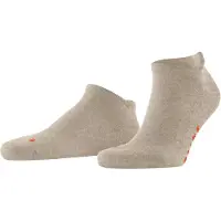 Falke Sneakersocken "Keep Warm", Damen, Gr. 35-36, beige (beige meliert (4043)), Obermaterial: 62% Schurwolle WV. 35% Polyamid PA. 3% Elasthan EL., glatt, Socken Sneakersocken