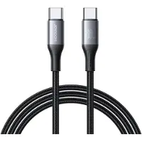 JOYROOM Flash Series Schnellladekabel USB-C auf USB-C, 60 W, 2 m - Schwarz