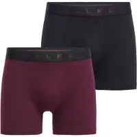 Falke Boxershorts Daily Comfort Herren Black / Barolo (2er-Pack)-XXXL