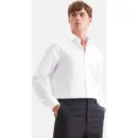 Seidensticker Businesshemd "Schwarze Rose", Herren, Gr. M (39), normale Ärmellängen, weiß, 100% Baumwolle, unifarben, regular fit, 2-Knopf-Manschette, Hemden Businesshemd, Regular 1/1 Kentkragen Uni