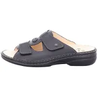 Finn Comfort Pattaya Damen Pantolette schwarz Glattleder - Größe: 43