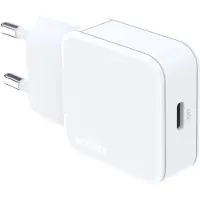 Accezz Ultra Slim GaN Ladegerät - USB-C - 20 W - Weiß