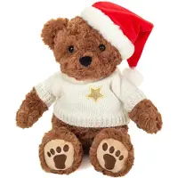 Teddy HERMANN® Weihnachtsteddy m. Pullover 30 cm