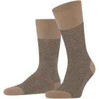 Falke Airport Herringstripe Socke Beige - adult