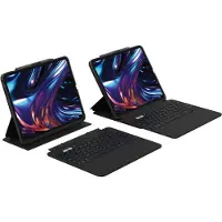 Zagg Pro Keys 2 keyboard Klapphülle für das Apple iPad Pro 13 (2025) M5 / (2024) M4 - QWERTZ / DE - Schwarz