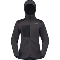 Norrøna - Women's Trollveggen Warm3 Zip Hood - Fleecejacke Gr XS grau
