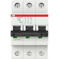 ABB S203MT-D32 Sicherungsautomat D-Char., 10kA, 32A, 3P 2CDS273445R0321