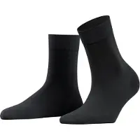 Falke Fine Softness 50 DEN Damen Socken, 39-42, Schwarz, Uni