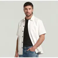 G-Star Bowling 2‑Pocket Lightweight Regular Hemd - Weiß - Herren - XXL