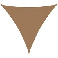 vidaXL Sonnensegel 160 g/m² Taupe 3x3x3 m HDPE