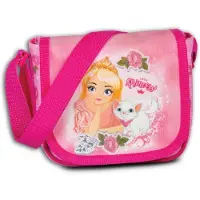 Fabrizio Handtasche Mädchen Prinzessin Katze Magnetverschluss rosa pink OTI210A