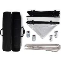 Manfrotto Pro Scrim All-in-one-kit Mit Kleinem Reflektor 1.1x1.1 M