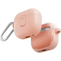 Uniq Fall Clyde Lock Fall tun Airpods 4 - Różowe