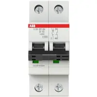 ABB S201MT-D13NA Sicherungsautomat D-Char., 10kA, 13A, 1P, +NA 2CDS271446R0131 S201MTD13NA