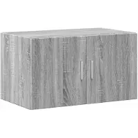 vidaXL Wandschrank Grau Sonoma 70x42,5x40 cm Holzwerkstoff