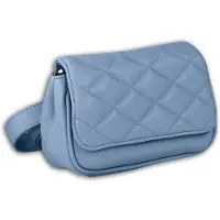 New Bags wandelbare Gürteltasche Handtasche 20,5x14x4,5 hellblau Frauen OTD5025H