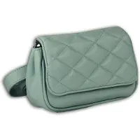 New Bags wandelbare Gürteltasche Handtasche 20,5x14x4,5 grün Frauen OTD5025G