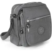 Sonstiges Bag Street Nylon Tasche Damenhandtasche grau 20x10x22 OTJ218K