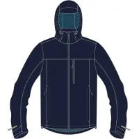 CMP Herren Jacke Jacket FIX Hood Blau 56