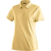 Maier Sports Damen Poloshirt Ulrike Gelb 48