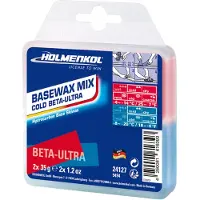 Holmenkol Basewax Mix Cold red-blue 2x35 g