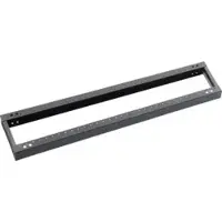 Hager MES-RS220601 Reihensockel RS seitlich offen 2200x100x600 RAL9005 MESRS220601