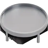 Hager EKR060BL15 Nivellierbare Edelstahlkassette R06 für Revisionsöffnung mit Belagstiefe 15mm