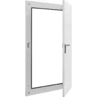 Hager FB72WLN Brandschutz-Wandaufsatztür, univers, 30min, 1345x795x51mm, IP42