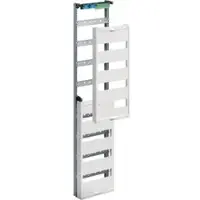 Hager UW81V Einbausatz, univers, m. Hutschienen, f. Feldverteiler AP 8reihig, 1200x250mm, QC