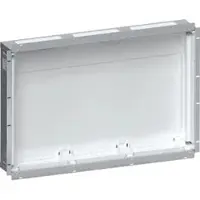 Hager FWU33L Mauerkasten 108PLE, leer, o.BR und Tür, SKII, Nischenmaße 507x815x115mm