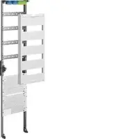 Hager UM81M4 Mediafeld, univers, für Feldv. AP 8-reihig, 4x12Mod+4xMedia, 1200x250mm,QC