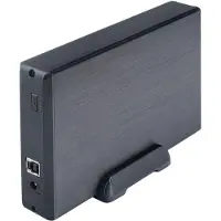 Aisens ASE-3530B, HDD-Gehäuse, 3.5", SATA, Serial ATA II, Serial ATA III, 5 Gbit/s, USB Anschluss, Schwarz