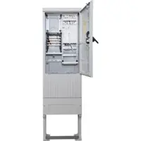Hager ZAS205BE14A Zähleranschlusssäule 205, universZ, 1 Zählerplatz, eHZ, 4-polig, Basis, APZ
