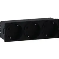 Hager Schutzkontakt-Steckdose Graphitschwarz GS30229011 1 St.
