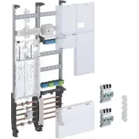 Hager ZK3ET51WB Komplettfeld,universZ,2ZP,BKE-I,OKK,VT5,SLS 35A,ESA,1050x500,2-feld.