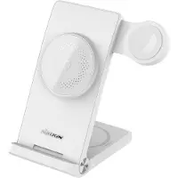 NILLKIN , 3in1 MagSafe Ladegerät Smartphone Watch TWS, Weiß