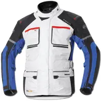 Held Carese II Grau Blau CE Jacke Größe XS