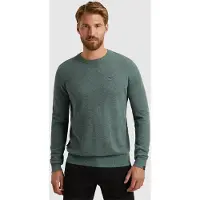 PME Legend Rundhalspullover mit Logo Stickerei
